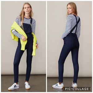 ☀️ High Rise Skinny Overalls